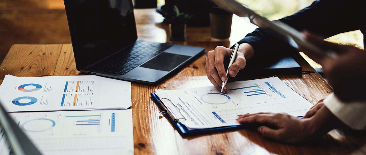 Reviewing financial reports